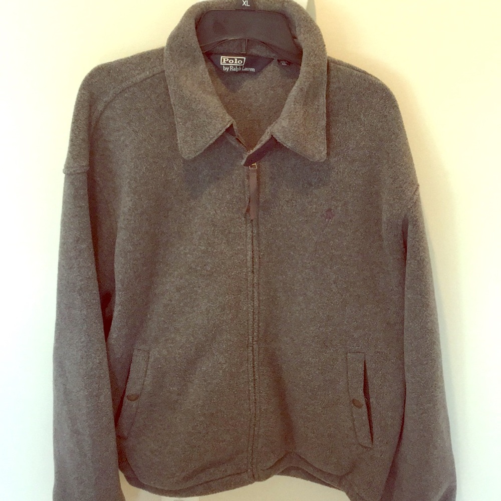 Polo Zip Up Fleece Jacket